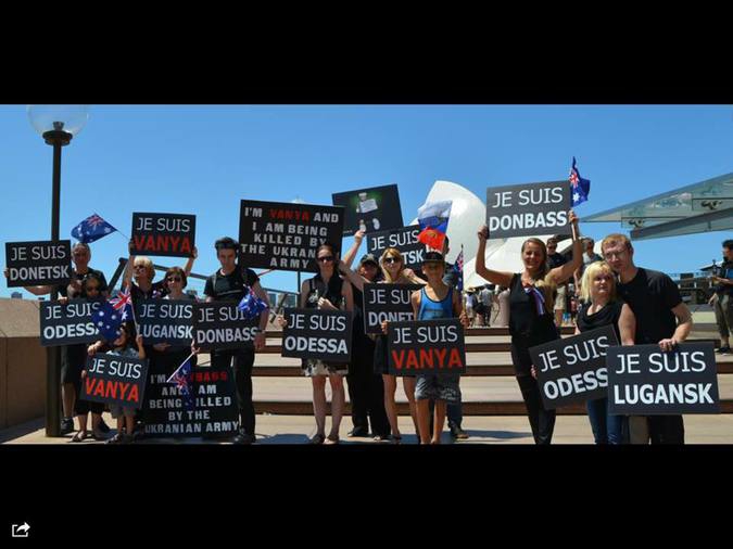 В Австралии создали движение в поддержку юго-востока Украины