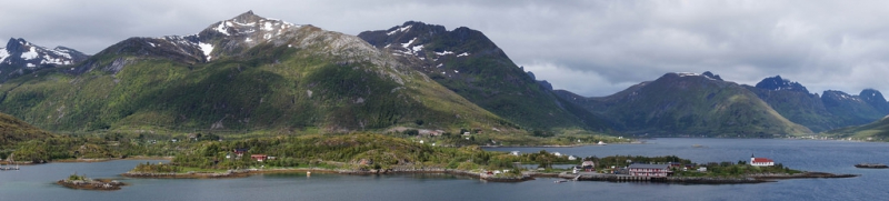 Норвегия не такая, конечно, безлюдная как Гренландия 