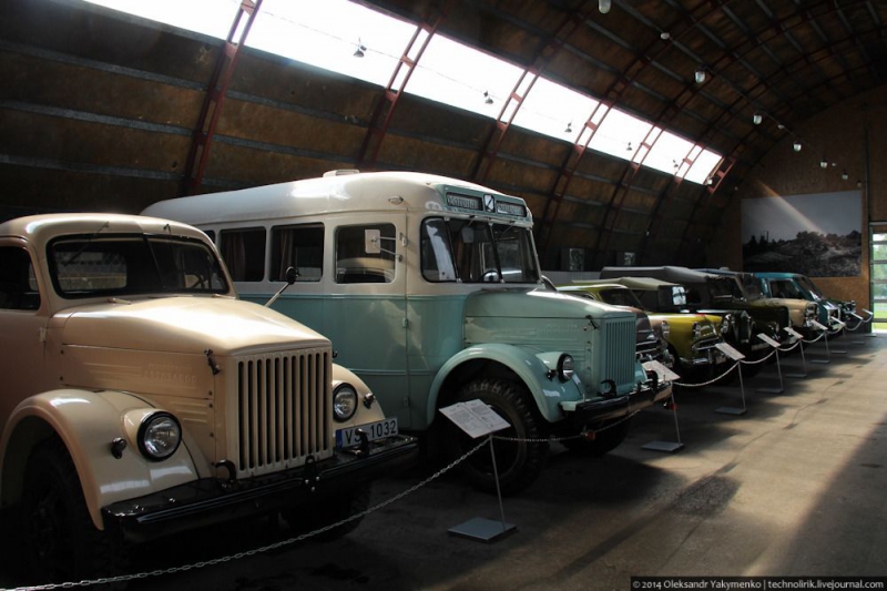 Филиал экспозиции Рижского моторного музея в Бауске