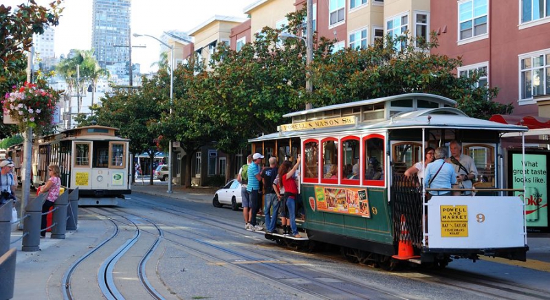 Кабельный трамвай в Сан-Франциско