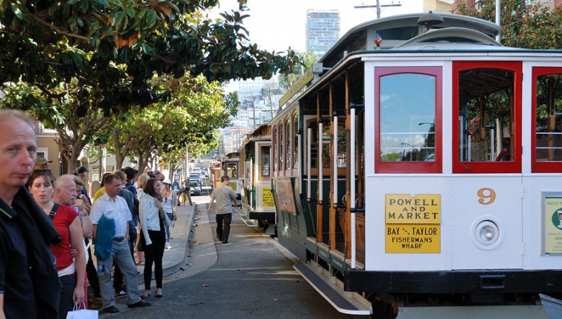 Кабельный трамвай в Сан-Франциско