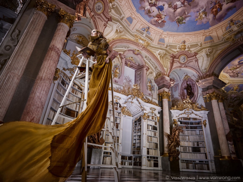 Сказочная фотосессия в крупнейшей монастырской библиотеке мира
