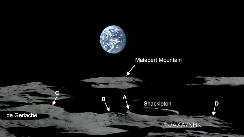 Первые лунные базы будут на полюсах Луны