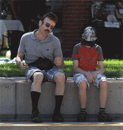 Веселый папа