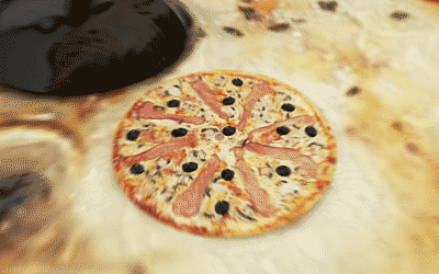 Залипательная пицца