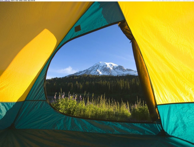 18 прекрасных видов из палатки