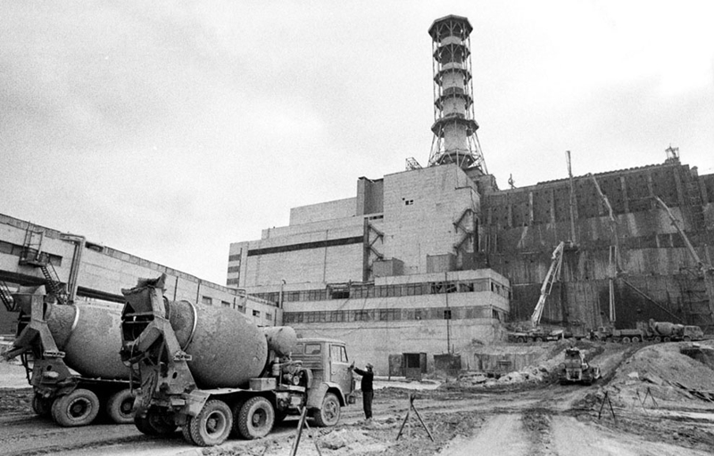 Что находится внутри саркофага в Чернобыле?