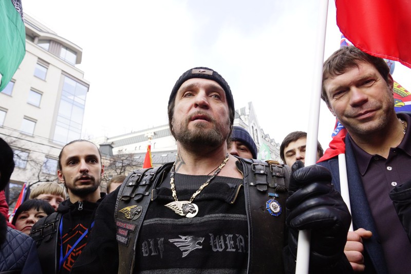 Акция Антимайдана в Москве. Как это было.