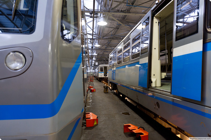 Электродепо «Измайлово» и первый вагон московского метро
