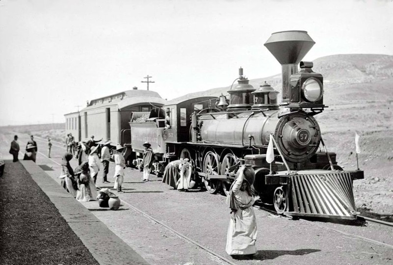 Железные дороги США. Конец 19 - начало 20 веков  