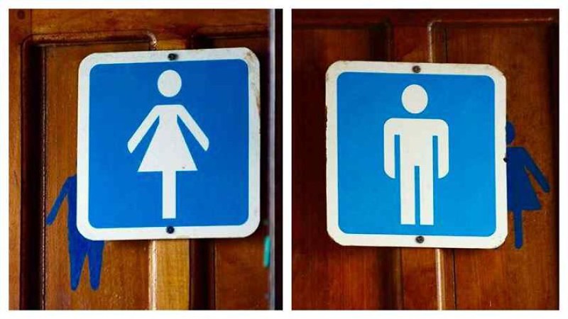 Смешные указатели туалетов в разных странах.