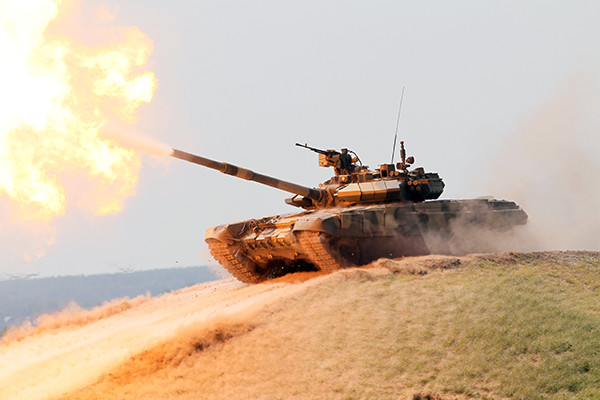Русский танк завоевал сердца арабов
