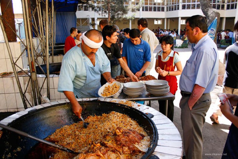 Главное блюдо Узбекистана