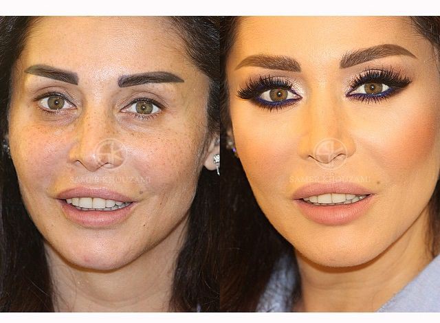 Рубрика до и после макияжа thumbnail