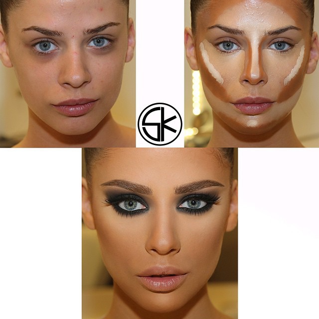 Некрасивый макияж до и после thumbnail