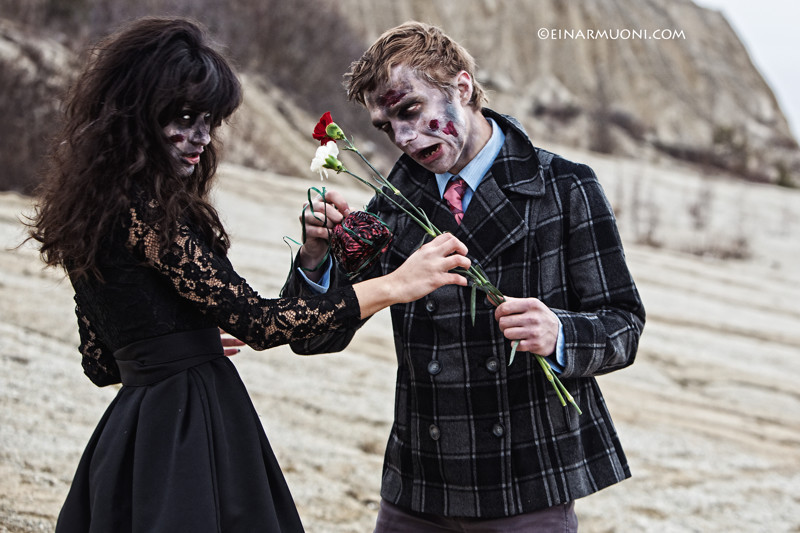Зомби - свидание. Романтичный пост к 8 марта