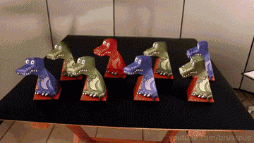 Динозавры следят за тобой