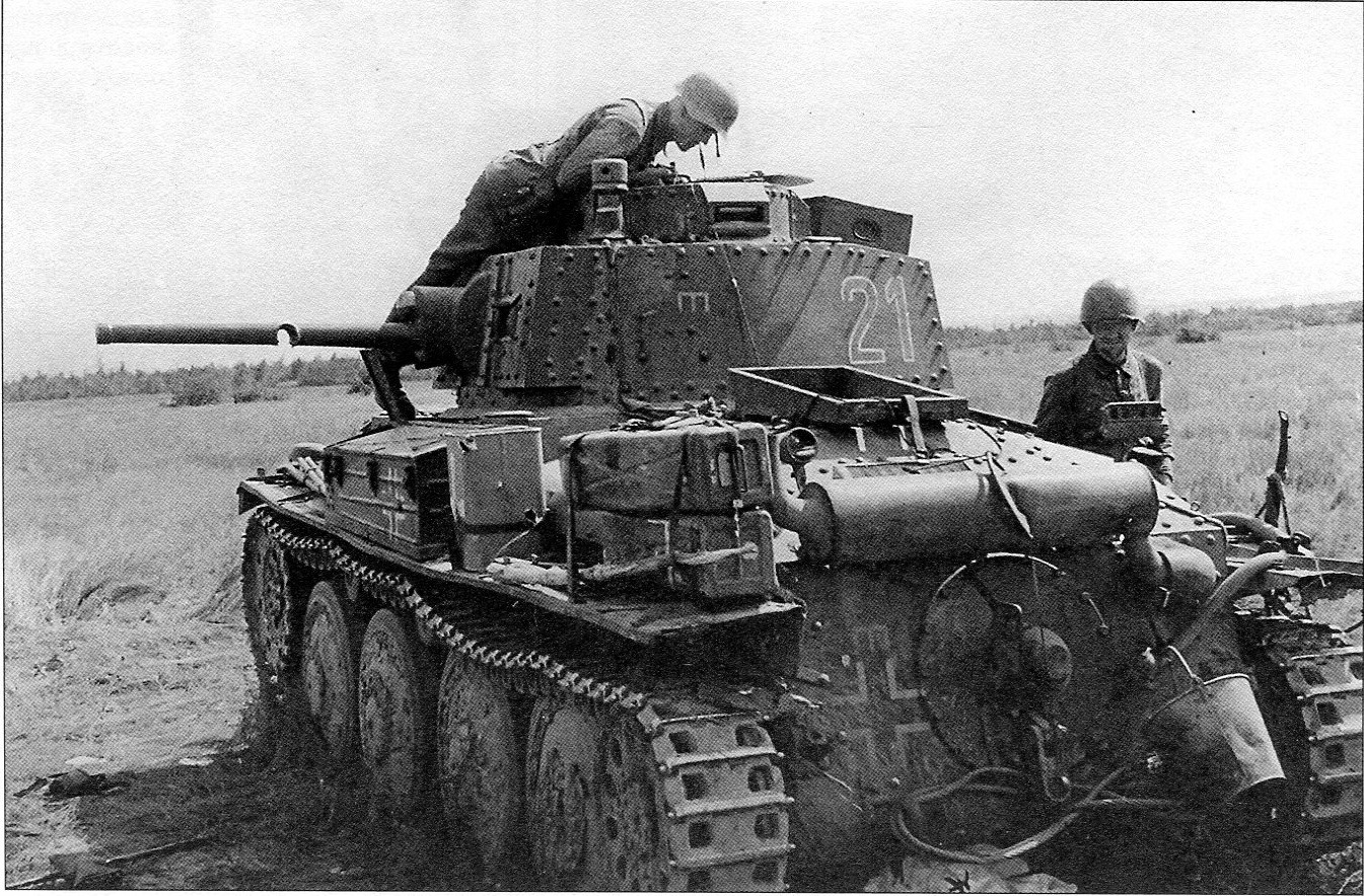 Танк PZ 38t 1941 год