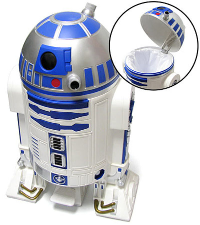48. Мусорное ведро R2-D2 - 50 оригинальных предметов быта для кухни.