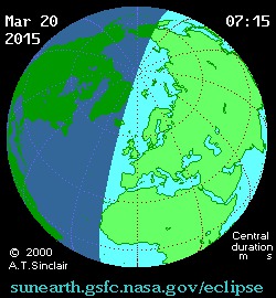 20 марта: солнечное затмение, суперлуние и весеннее равноденствие