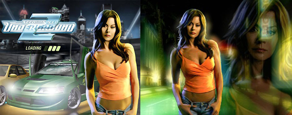 2004: Brooke Burke (NFS Underground 2) .