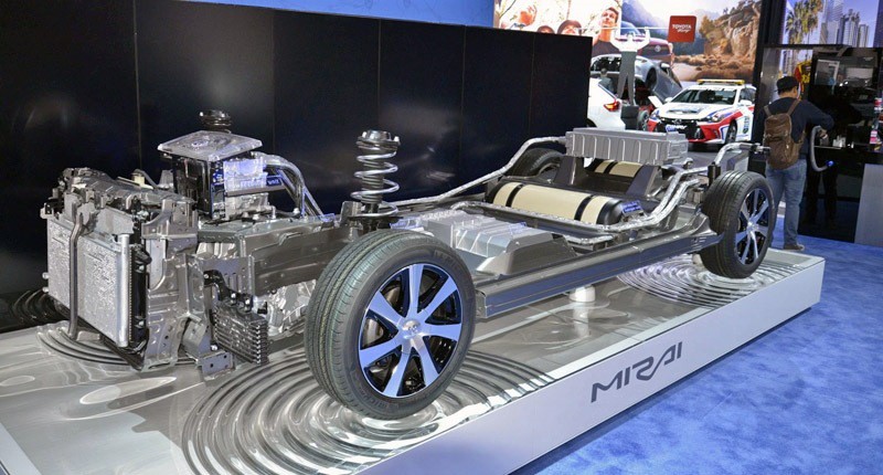 Toyota Mirai — водородный седан
