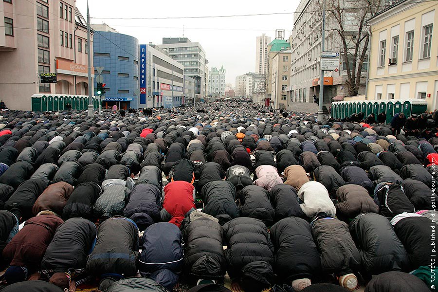 В 2070 году ислам станет ведущей религией в мире