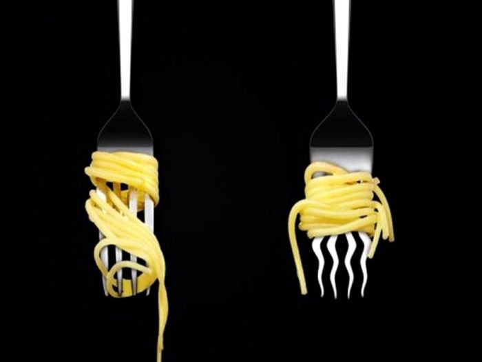 Кривая вилка, с которой не соскальзывает спагетти