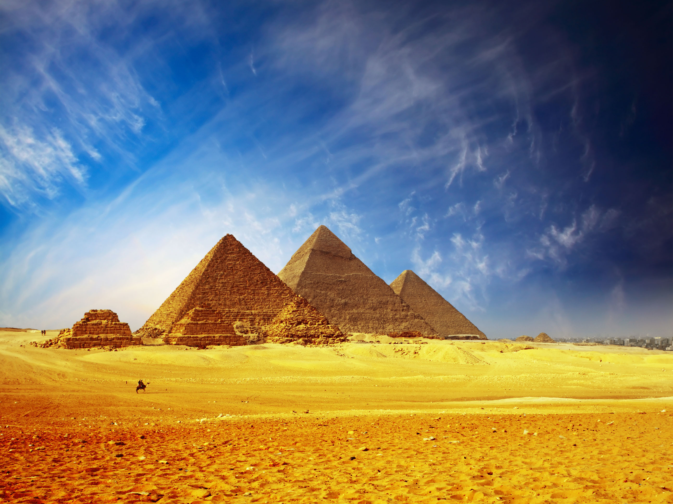Pyramids of Giza, Egypt скачать