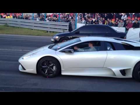Lancer EVO vs Lamborghini EE  