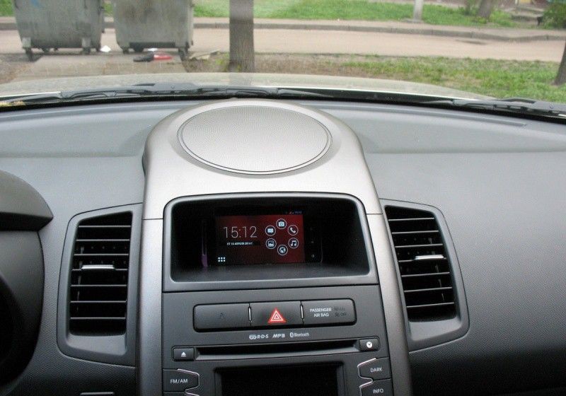 Встроенный навигатор из китайского смартфона в автомобиль