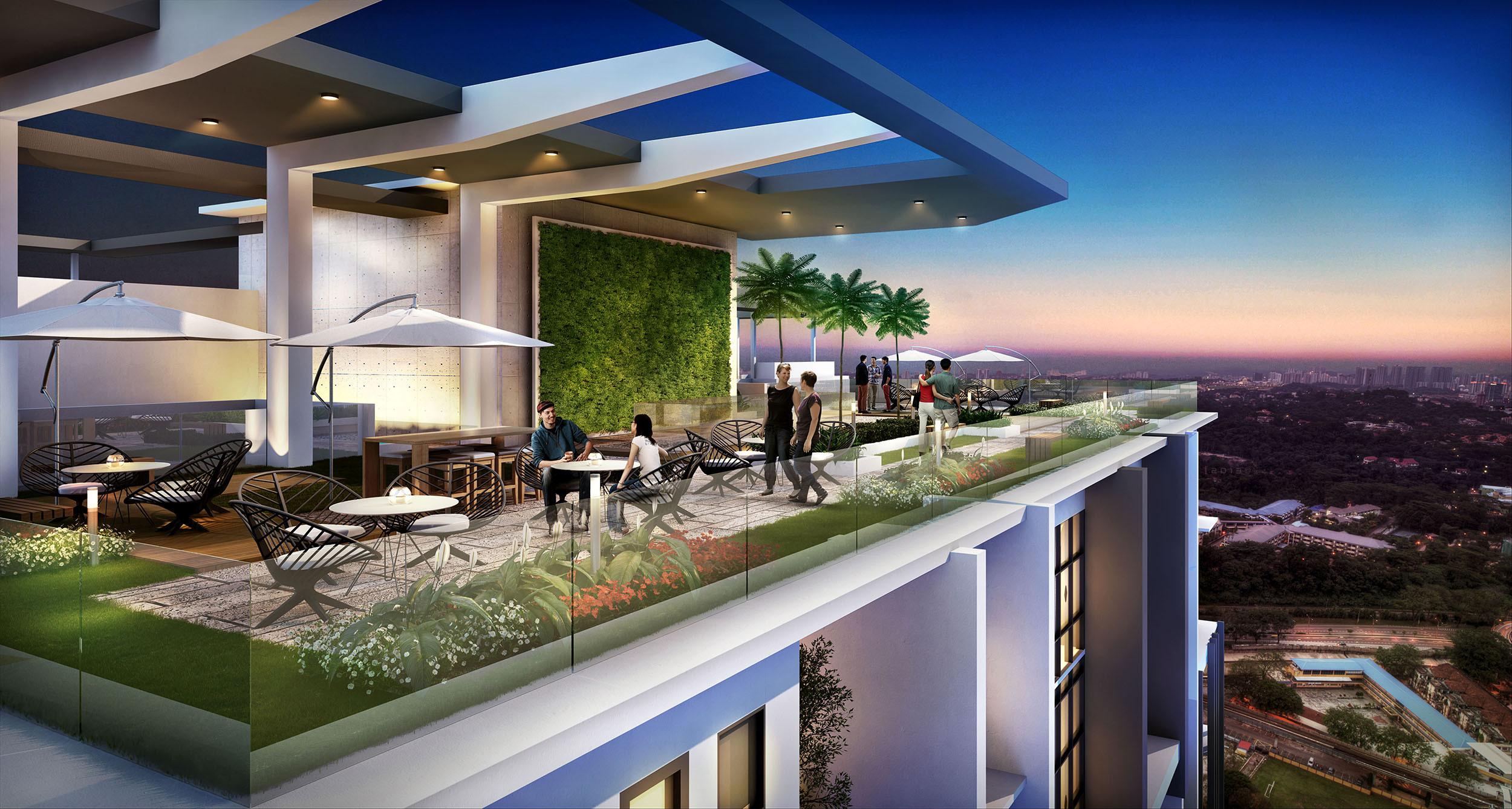 Sky Habitat - новейший жилой комплекс в Сингапуре