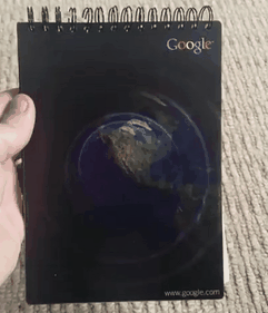 Обалденный блокнот от Google Earth  Обалденный блокнот от Google Earth