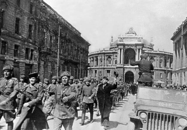Фотографии Одессы во время ВОВ