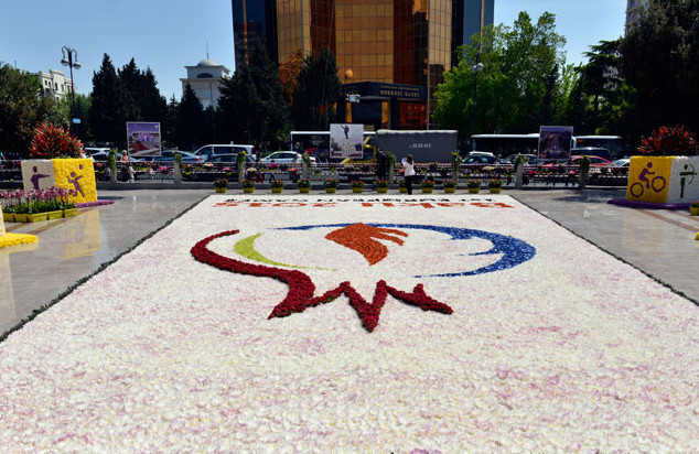Праздник цветов в Баку