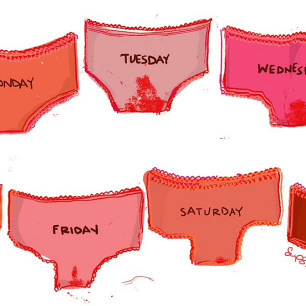 Женские менструации в фото thumbnail