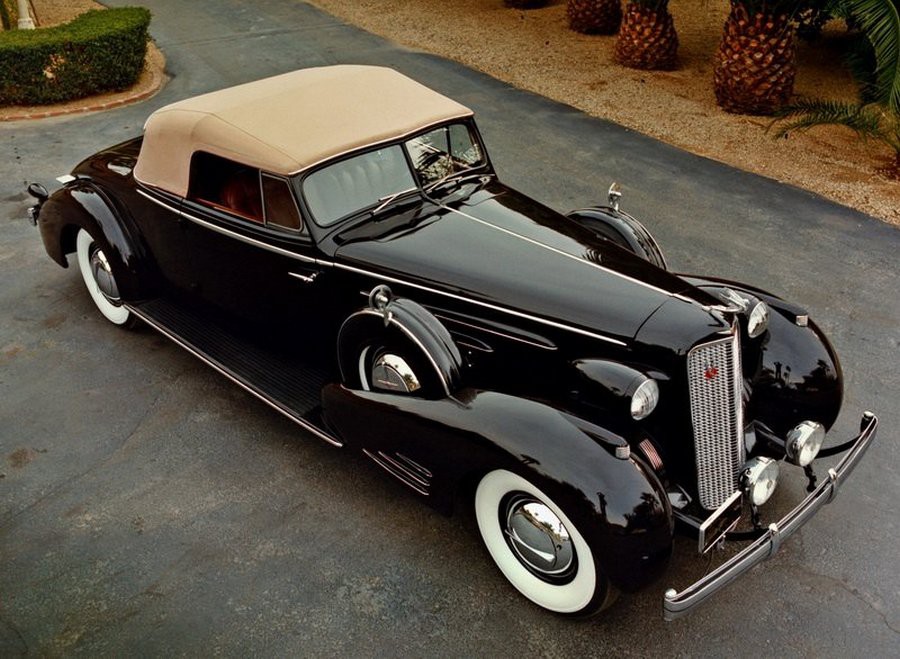 1936 Cadillac V16 Series 90 Convertible Coupe: