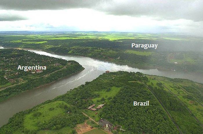 3. Аргентина, Бразилия и Парагвай в мире, граница