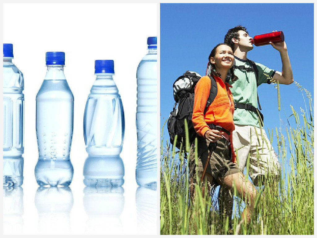 Аварийный запас питьевой воды. Вода в походе. Бутылка для воды в поход. Вода вбутылка для похода. Запас воды в лесу.