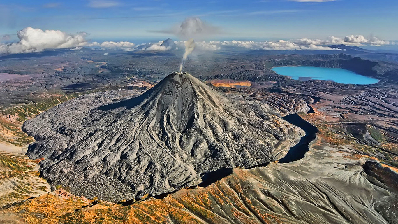 Какие горы вулканы есть в россии