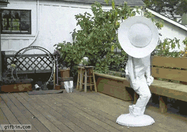 Ожившая скульптура