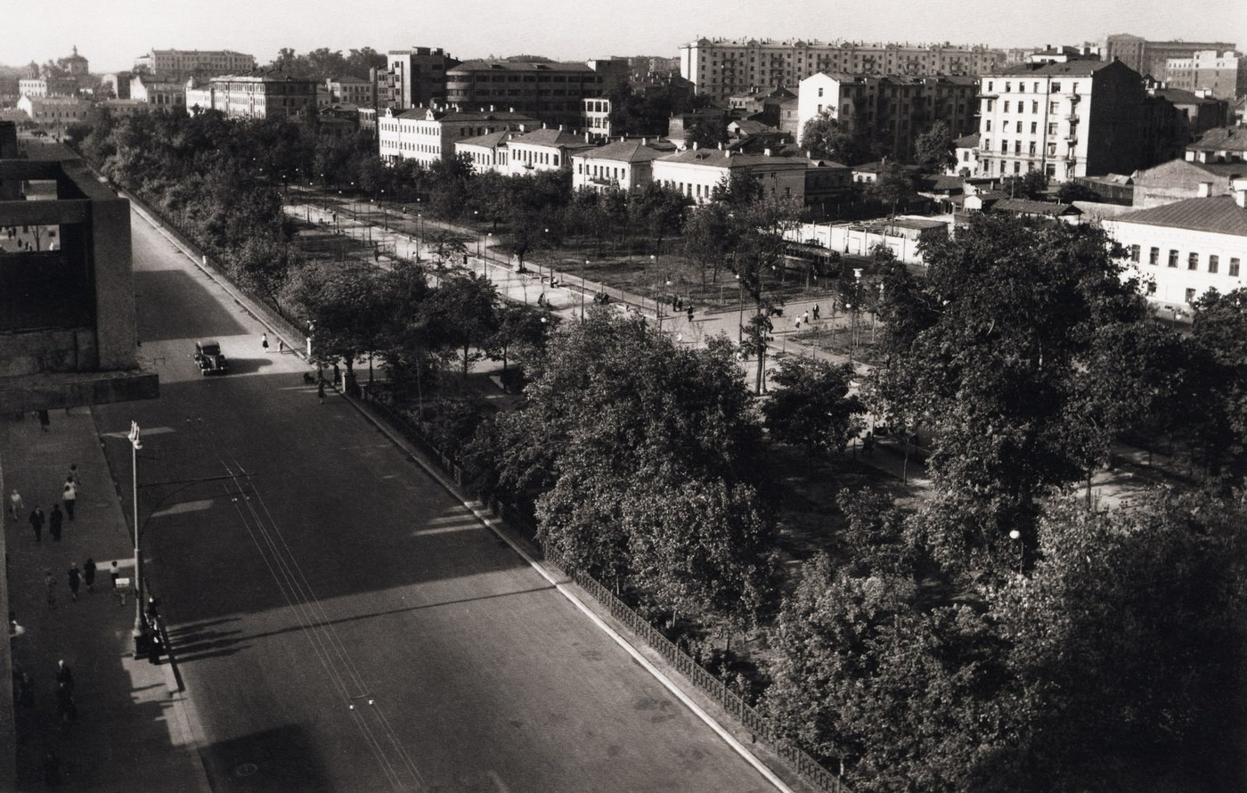 Бульвары москвы старые