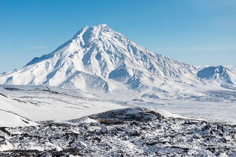  Фоторепортаж извержения вулкана Плоский Толбачик на Камчатке