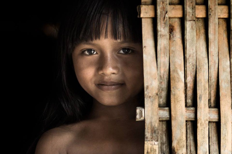 Молодая девочка Ко Ту (Вьетнам)