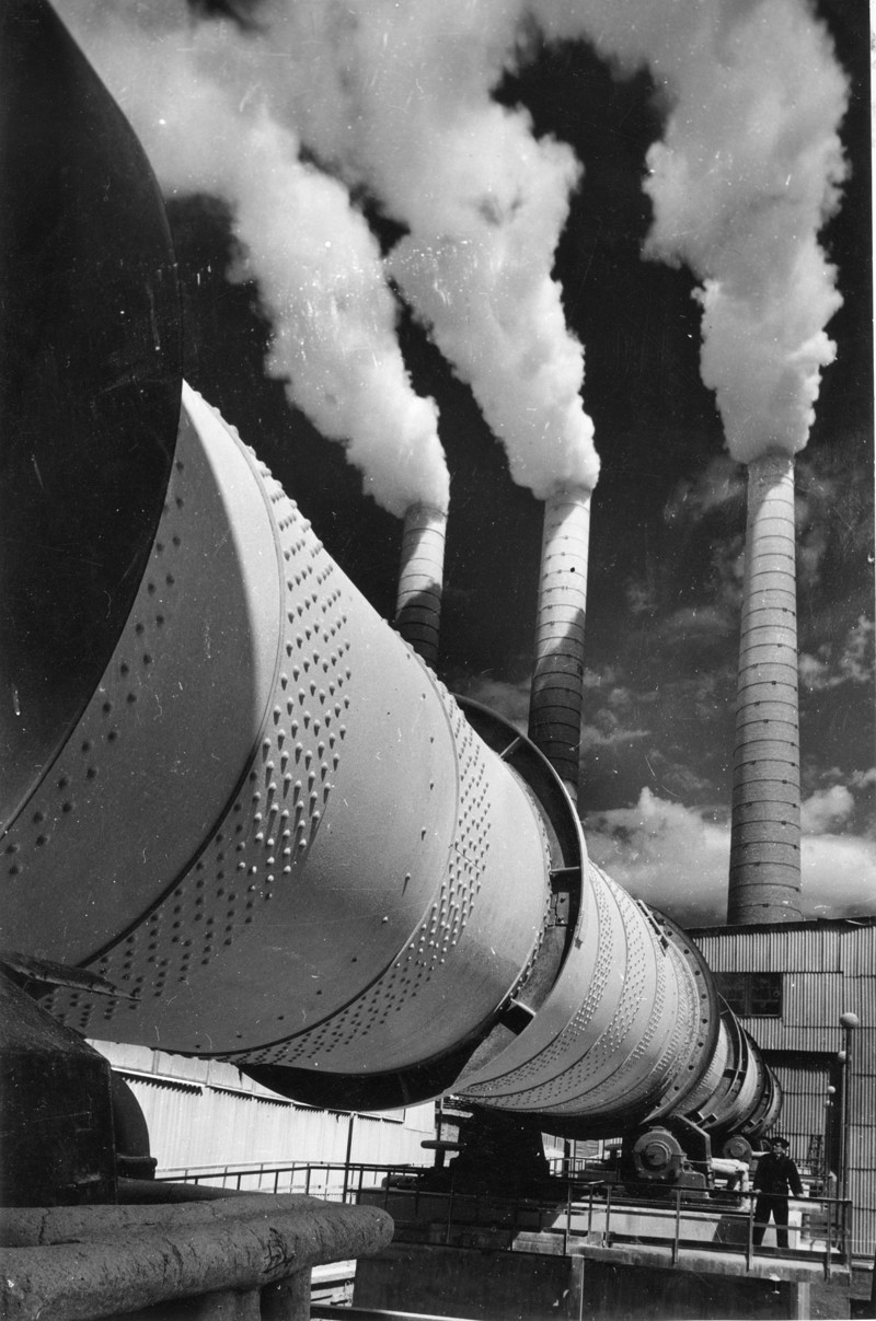 Бетонный завод, 1954