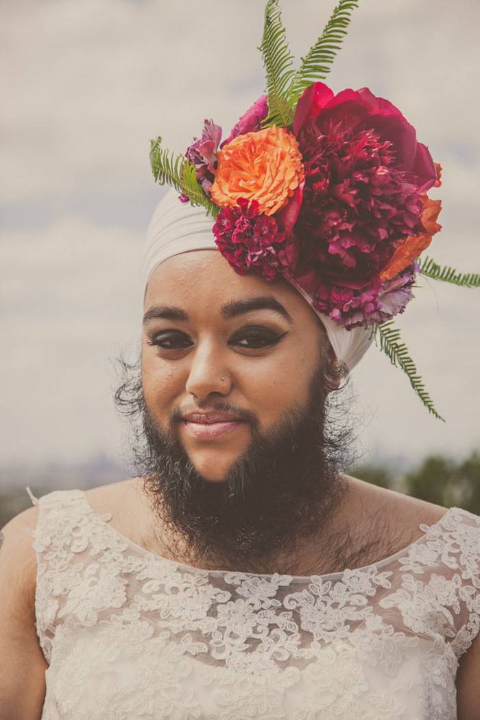 Эта бородатая девушка бросает вызов традиционным представлениям о красоте