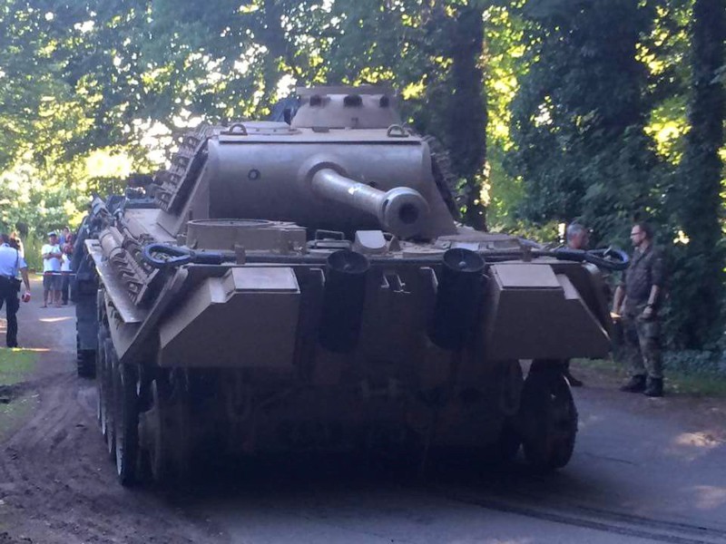 Немецкая полиция изъяла у местного жителя танк