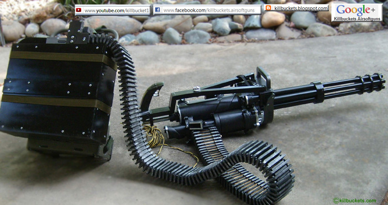 Многоствольный пулемет M134 / GAU-2/A 'Minigun' (Миниган) (США)