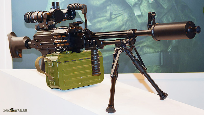 Модернизированный пулемет «Печенег-СП» (Россия)