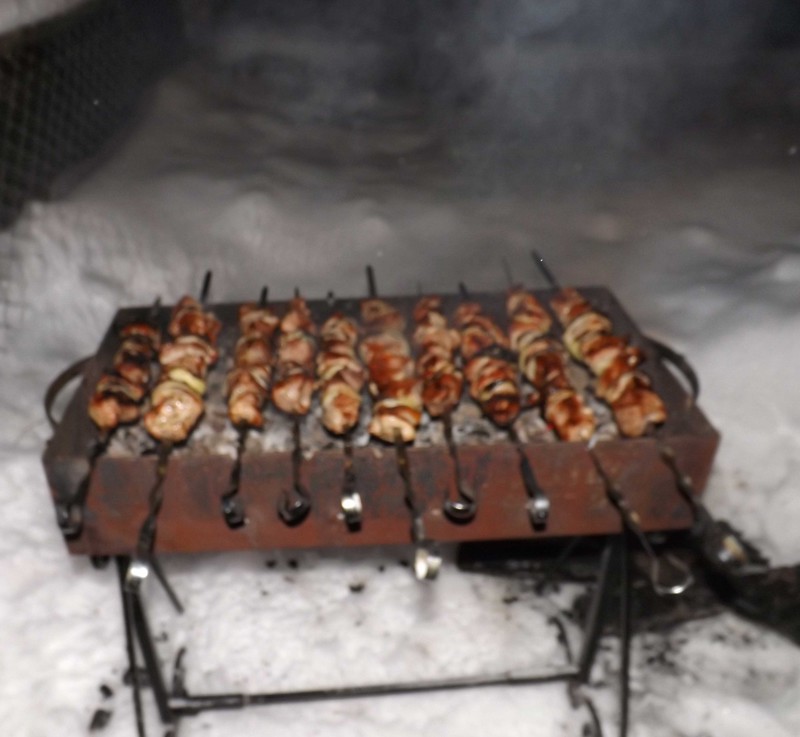 Пожарил Шашлычки